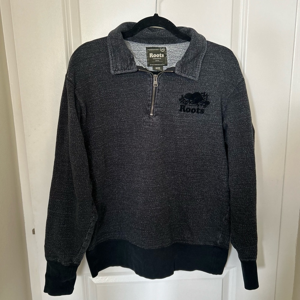 Roots Quarter Zip Sweater